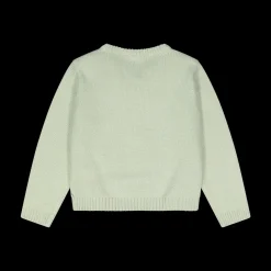Maglia con jacquard a stelle per bambina