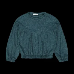 Maglia con lurex bambina