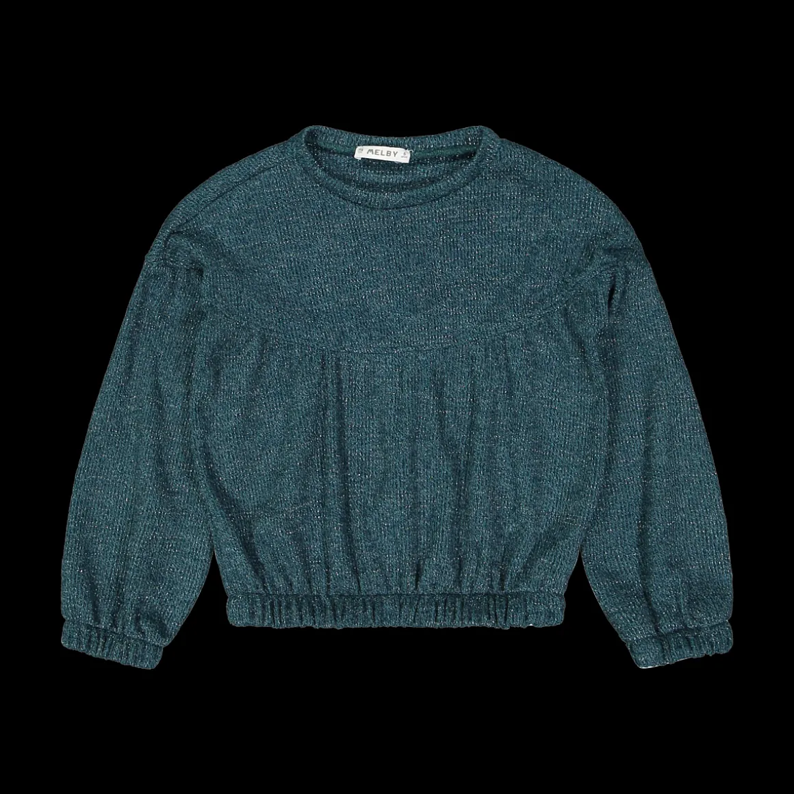 Maglia con lurex bambina