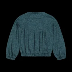Maglia con lurex bambina