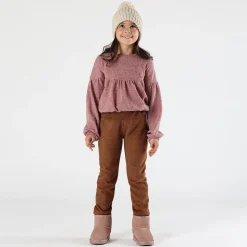 Maglia con lurex bambina