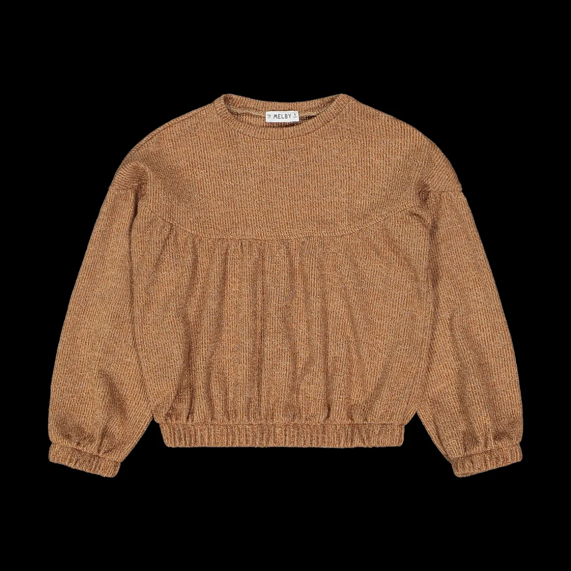 Maglia con lurex bambina