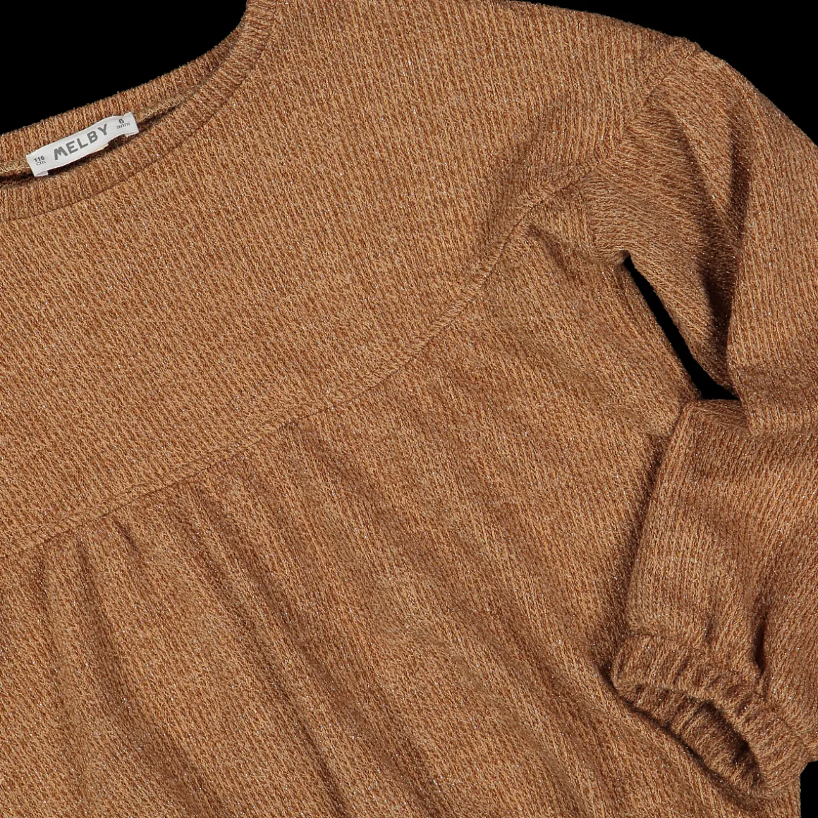 Maglia con lurex bambina