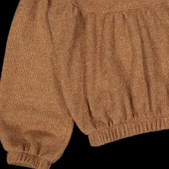 Maglia con lurex bambina