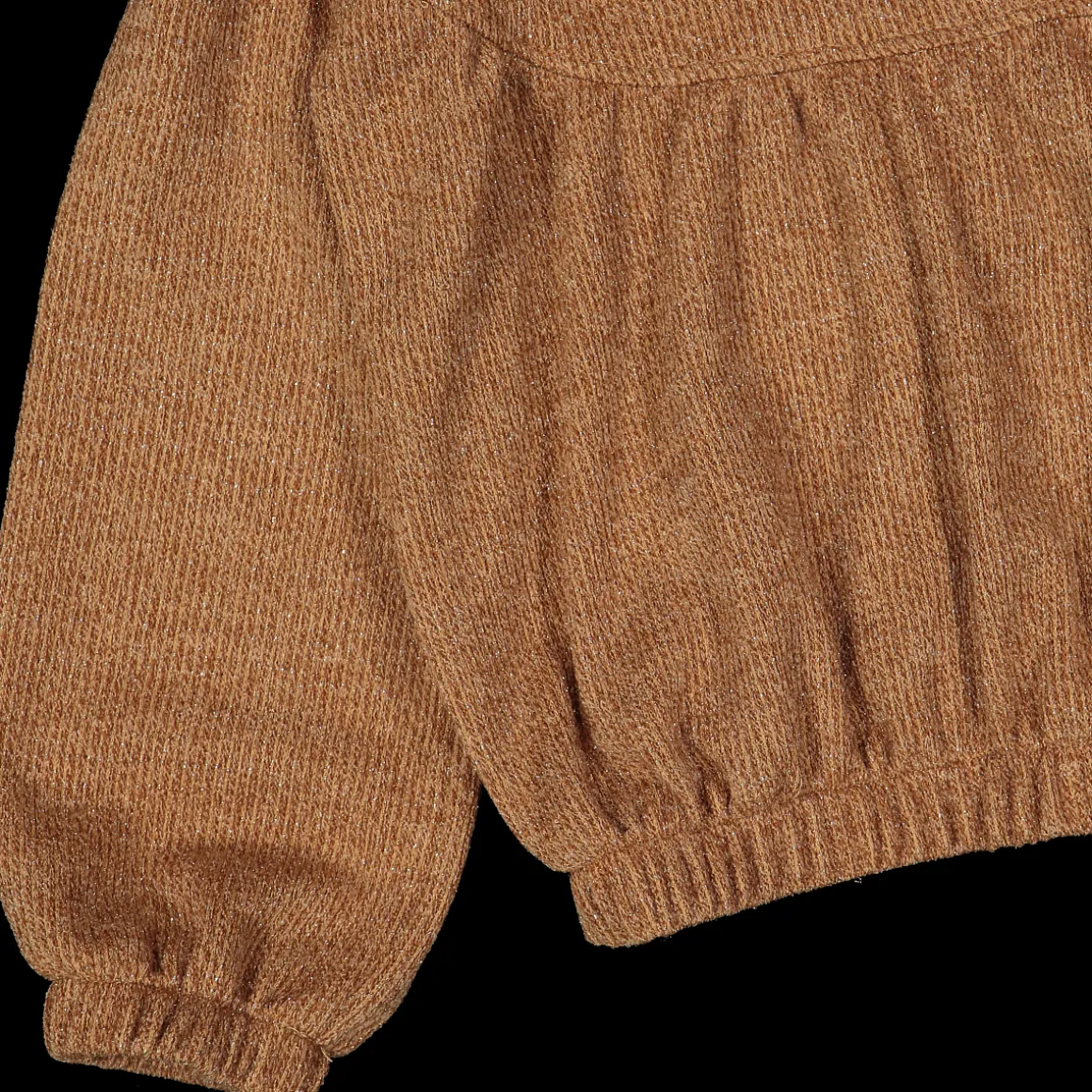 Maglia con lurex bambina