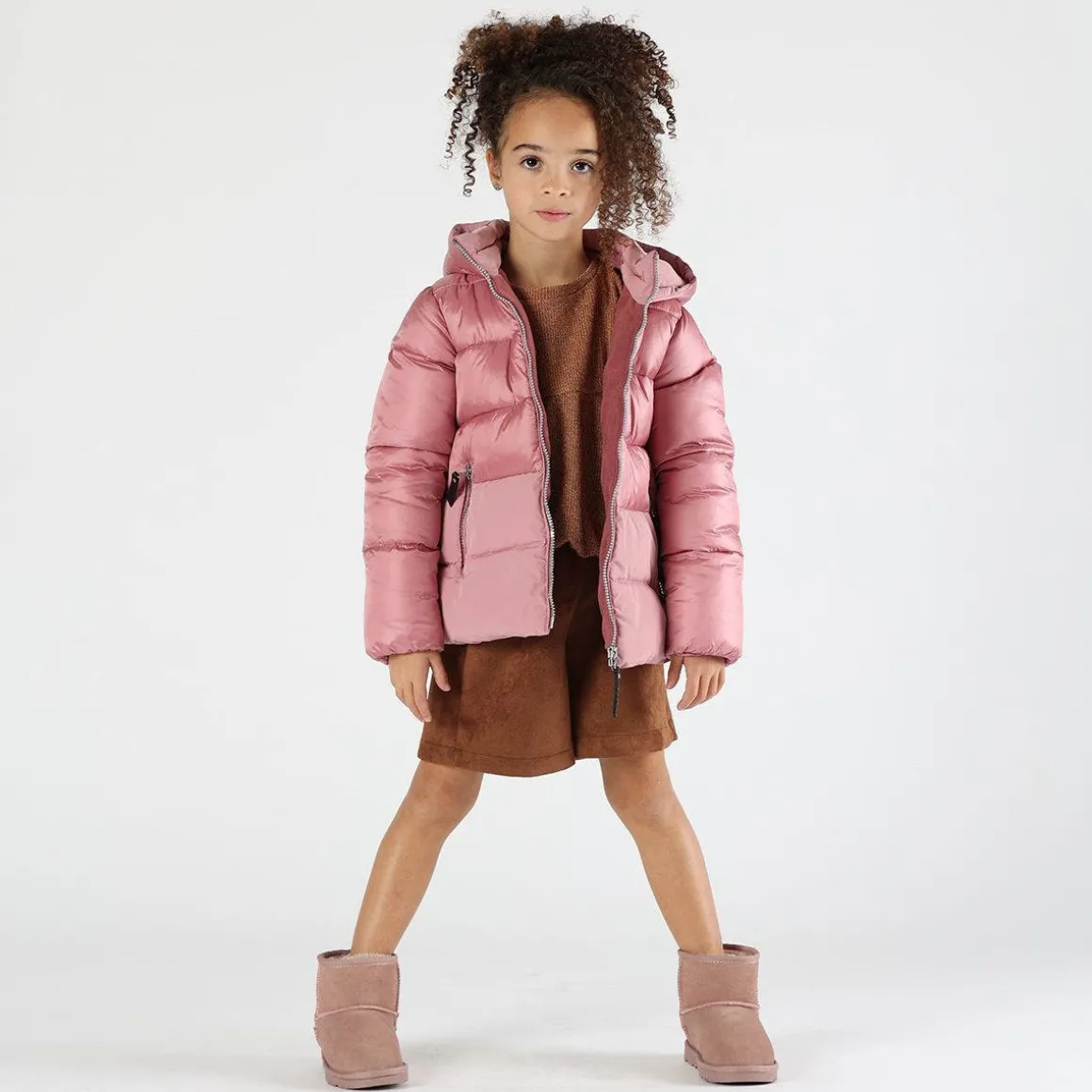 Maglia con lurex bambina