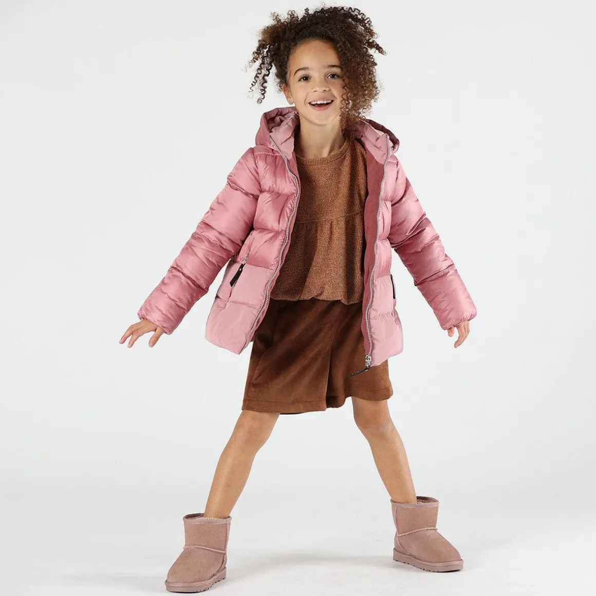 Maglia con lurex bambina