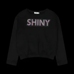Maglia con scritta centrale per bambina