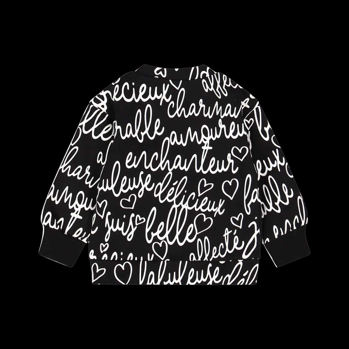 Maglia con scritte da neonata