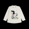 Maglia con stampa Peanuts da bambina