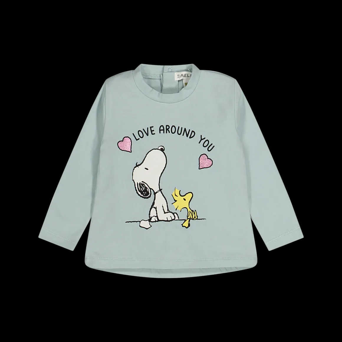 Maglia con stampa Peanuts da bambina