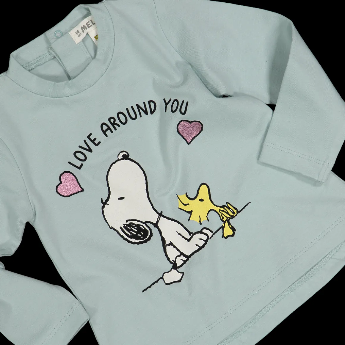 Maglia con stampa Peanuts da bambina