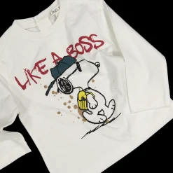 Maglia con stampa Peanuts da bambino