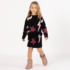 Maglia con stelle per bambina