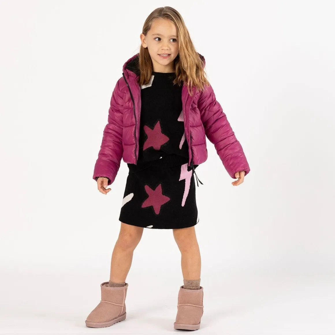 Maglia con stelle per bambina