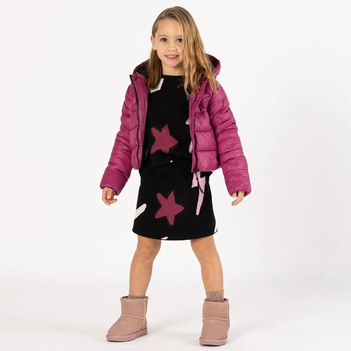 Maglia con stelle per bambina