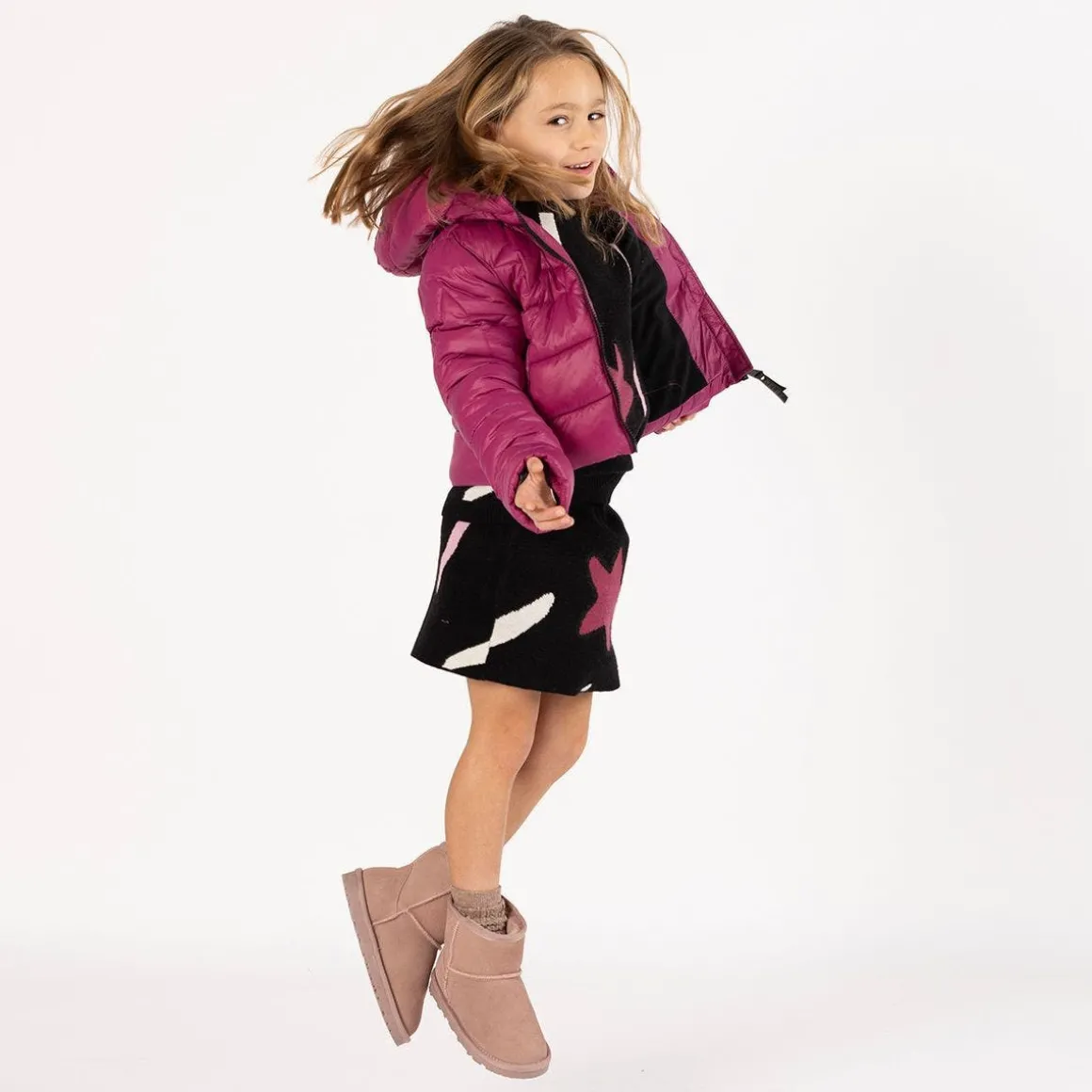 Maglia con stelle per bambina