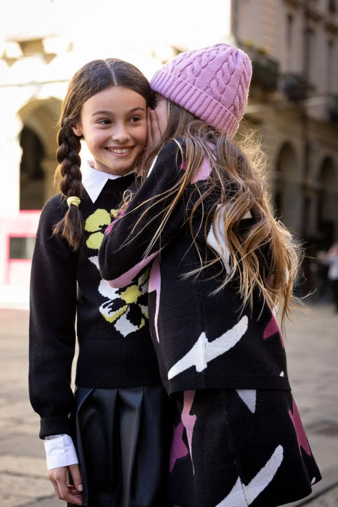Maglia con stelle per bambina