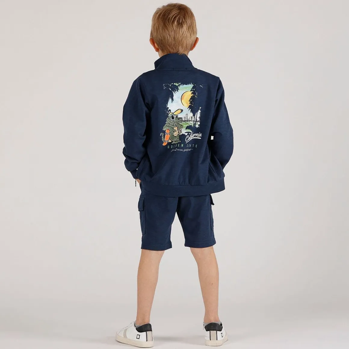 Maglia con tasca da bambino
