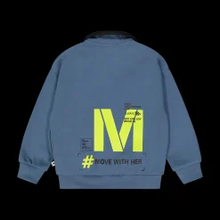 Maglia con zip da bambino