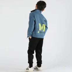 Maglia con zip da bambino