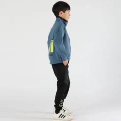 Maglia con zip da bambino