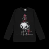 Maglia da bambina con strass