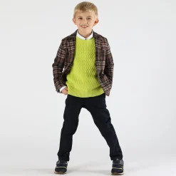 Maglia da bambino a trecce