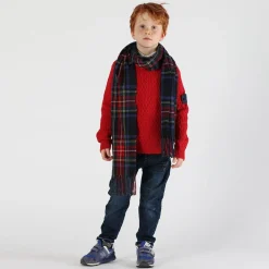Maglia da bambino a trecce