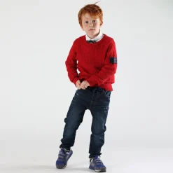 Maglia da bambino a trecce