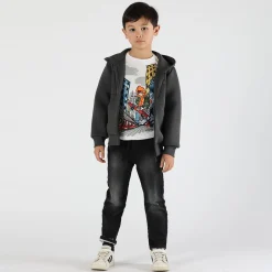 Maglia da bambino disegno palazzi