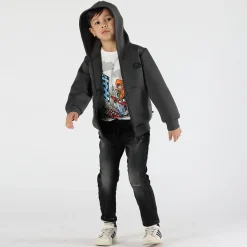 Maglia da bambino disegno palazzi