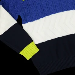 Maglia da bambino in filato con righe