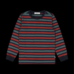 Maglia da bambino in jersey pesante rigato