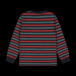 Maglia da bambino in jersey pesante rigato