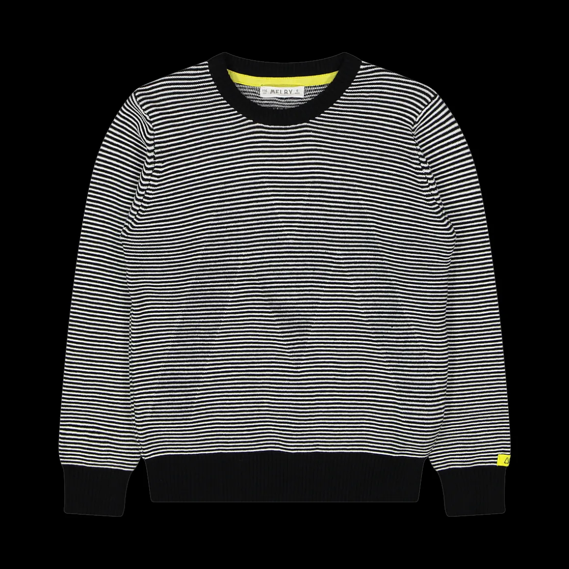 Maglia da bambino in tricot rigato