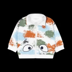 Maglia felpa con occhietti per bambino