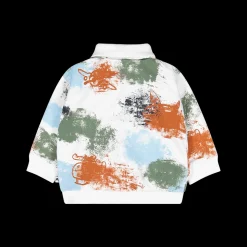 Maglia felpa con occhietti per bambino