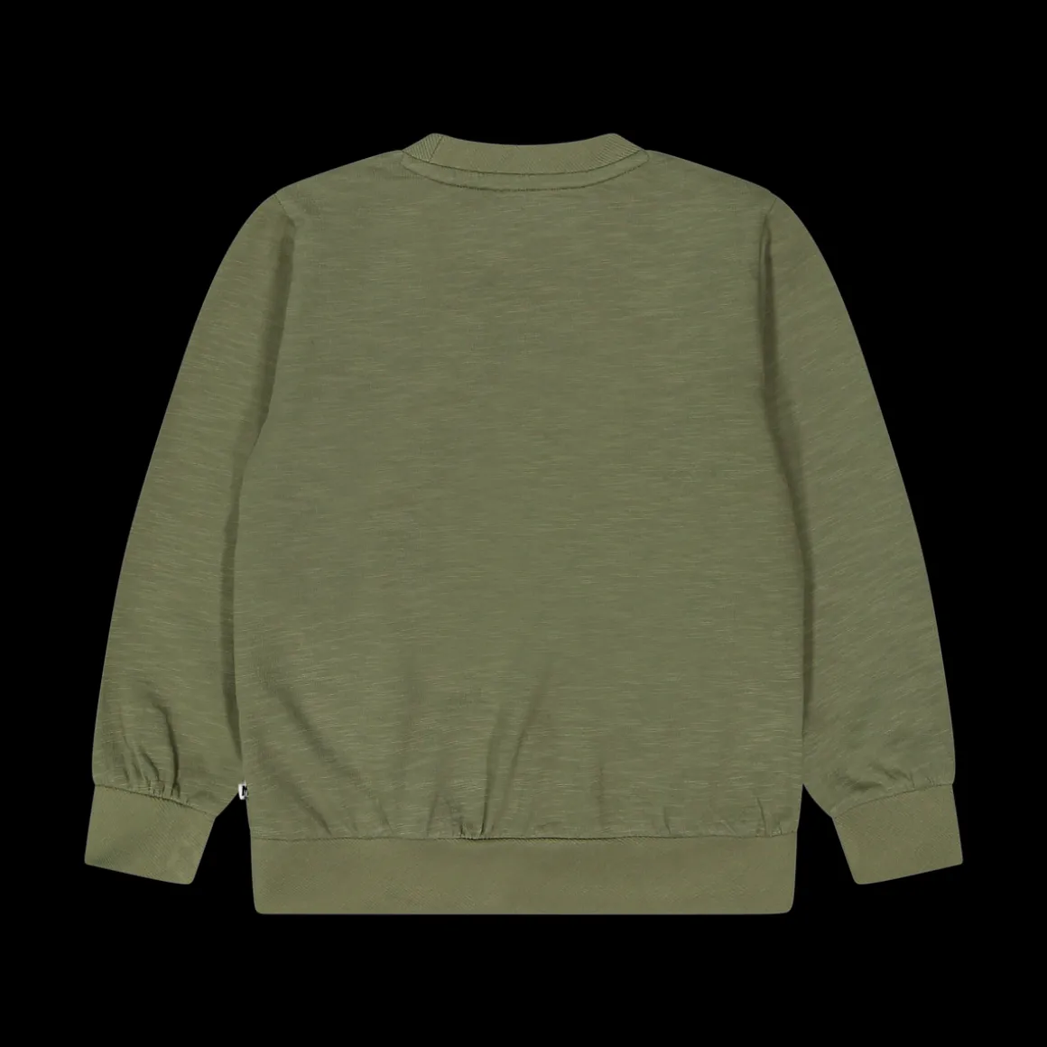 Maglia girocollo ad bambino in felpa malfilè