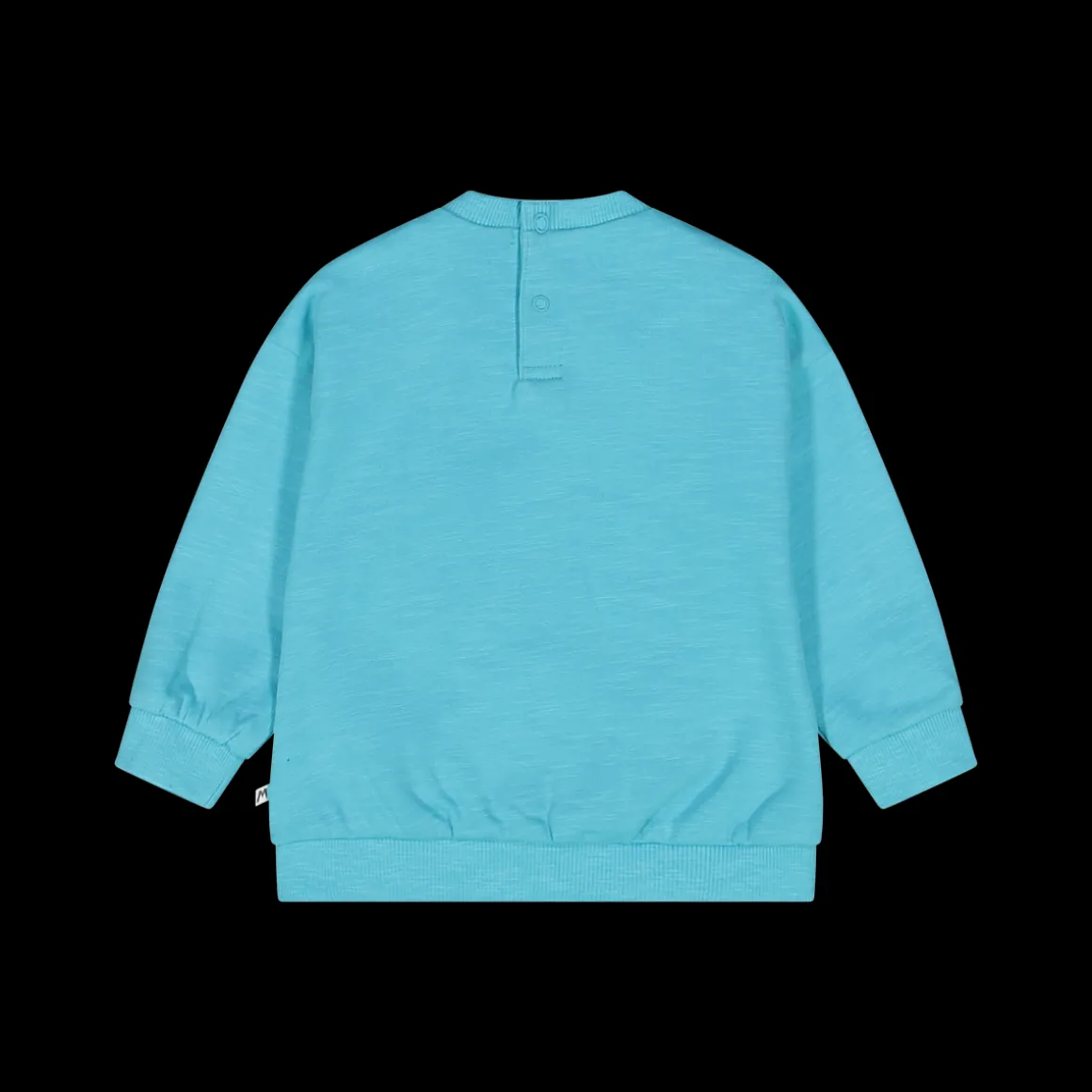 Maglia girocollo celeste per neonato