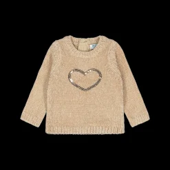 Maglia girocollo in ciniglia