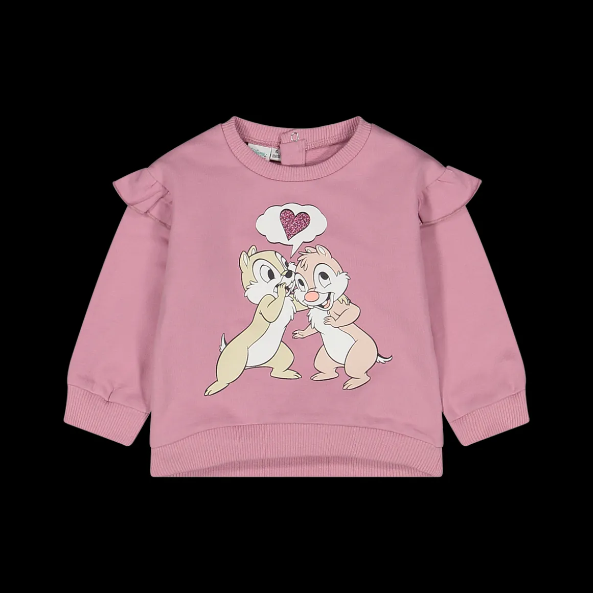 Maglia girocollo in felpa bambina