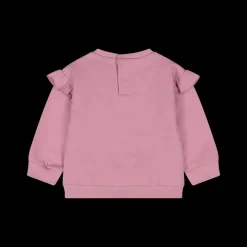 Maglia girocollo in felpa bambina
