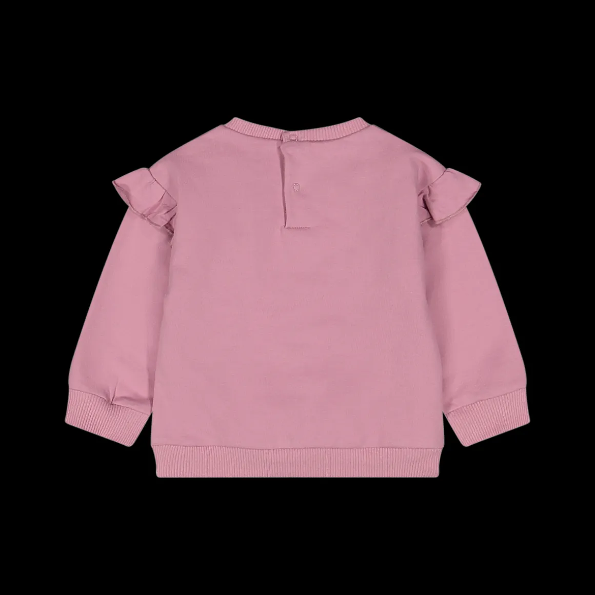 Maglia girocollo in felpa bambina