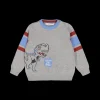 Maglia girocollo in tricot per bambino