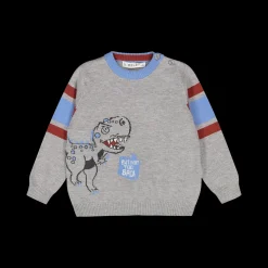 Maglia girocollo in tricot per bambino