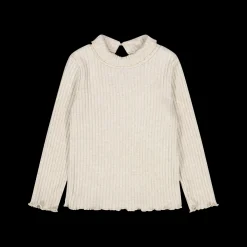Maglia in calda costina per bambina