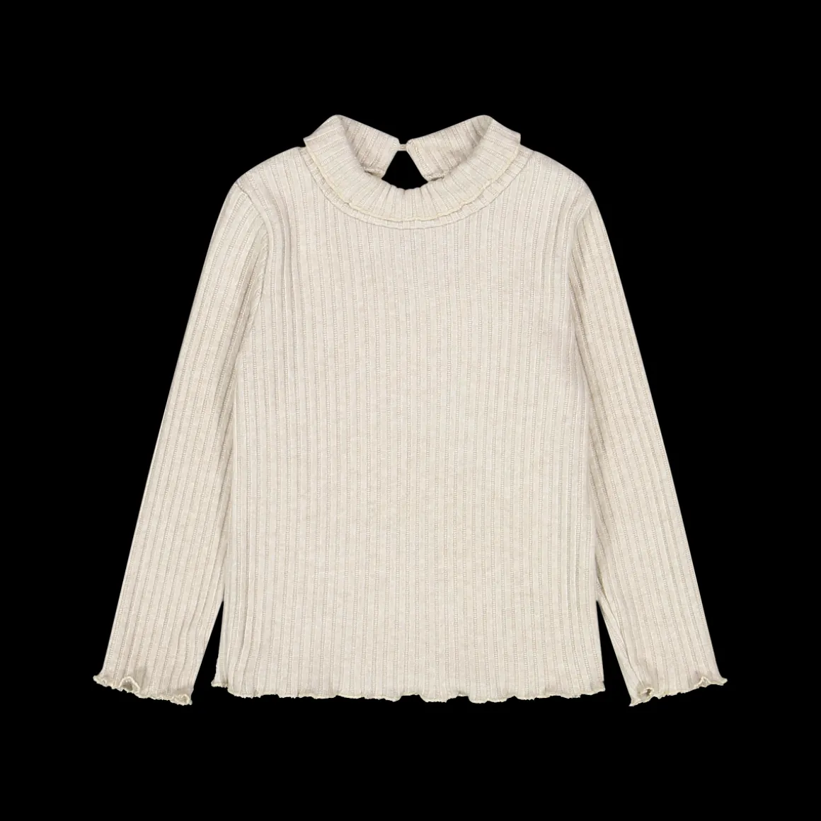 Maglia in calda costina per neonata