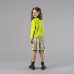 Maglia in ciniglia da bambina