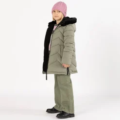 Maglia in tricot camouflage per bambina